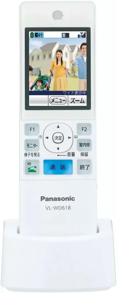 パナソニック部品:ワイヤレスモニター子機/VL-WD618コードレス電話機用