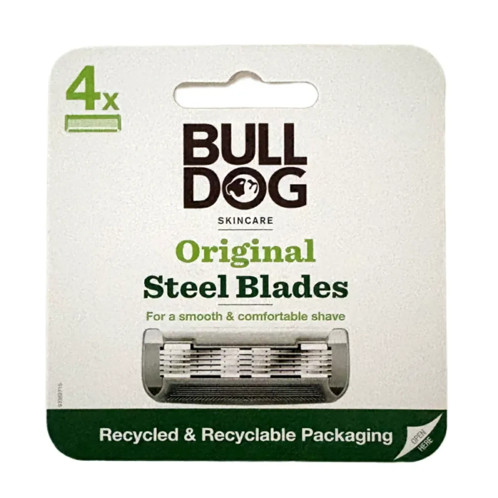 ブルドッグ オリジナル 替刃 4個入 BULLDOG カミソリ 替え刃 シェーバー