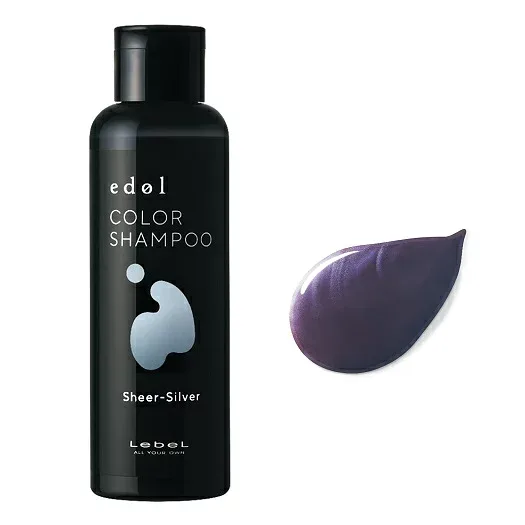 ルベル エドル カラーシャンプー SS シアーシルバー 150ml ハイトーンカラー褪色ケア グレイッシュ色みチャージ サロン専売品