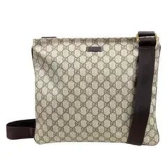 グッチ GGスプリーム ショルダーバッグ GGスプリームキャンバス 201446 ベージュ レディース GUCCI 中古 グッチ