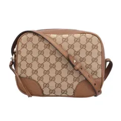 グッチ ブリー ショルダーバッグ GGキャンバス 449413 ベージュ レディース GUCCI 中古 グッチ