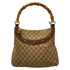 GUCCI(グッチ) ハンドバッグ - 137379 ベージュ レザー