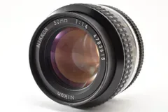 ★良品★ ニコン Nikon Ai NIKKOR 50mm F1.4 MFレンズ C0025