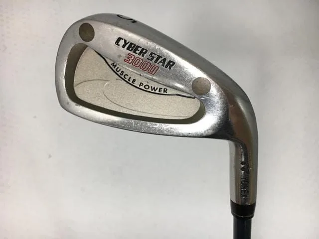 【中古ゴルフクラブ】(6本セット)ヨネックス サイバースター 3000 アイアン アルティマムチタン 300 5~9.P
