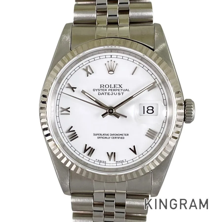 ロレックス ROLEX デイトジャスト 16234 SS WG 自動巻 メンズ 腕時計 sss【中古】