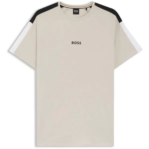 ボス メンズ トップス Tシャツ Boss Balance T RN Sn99 Open Grey グレー