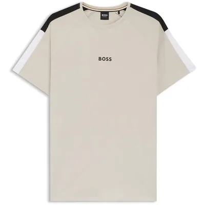 ボス メンズ トップス Tシャツ Boss Balance T RN Sn99 Open Grey グレー