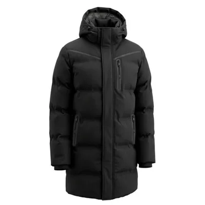エバーラスト メンズ アウター ジャケット・ブルゾン Everlast Flex Puffer Jackets Mens Black ブラック