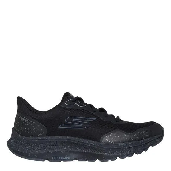 スケッチャーズ メンズ シューズ スニーカー Skechers Waterproof Running Shoes Triple Black ブラック