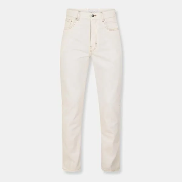 ジバンシー メンズ ボトムス デニムパンツ ストレート ジーンズ GIVENCHY Menstraight Leg Jeans White ホワイト