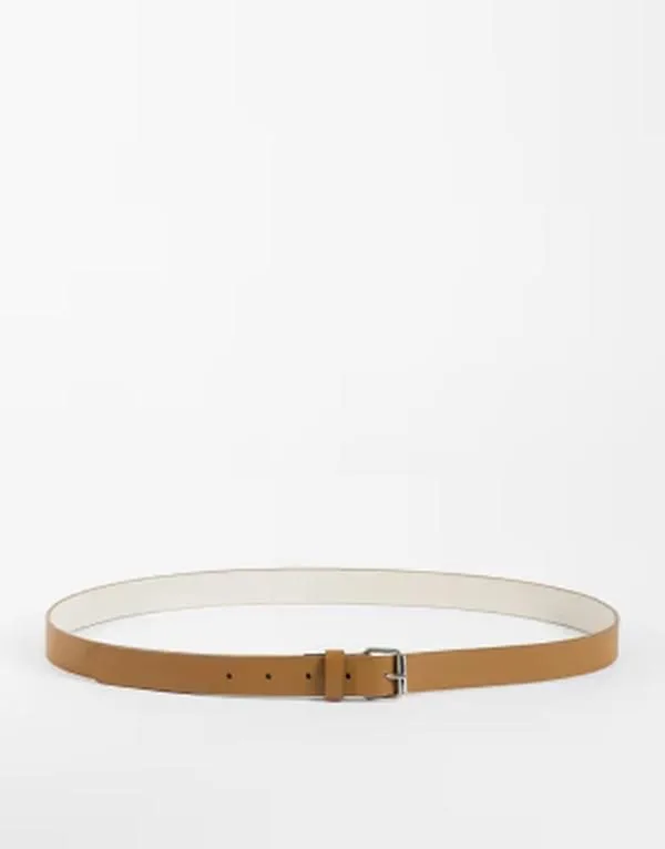 マンゴ メンズ アクセサリー ベルト Mango belt in tan タン