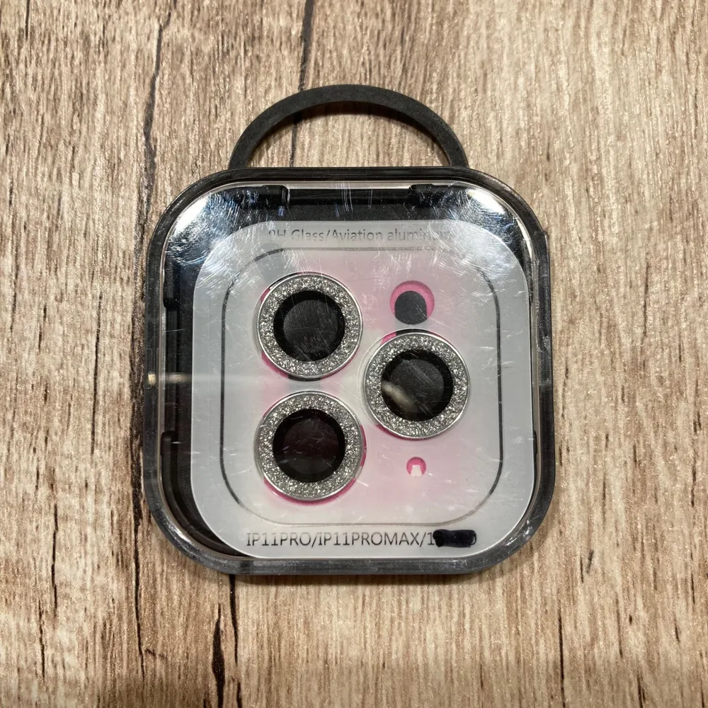 iPhone 11 Pro/iPhone 11 ProMax カメラレンズカバー cam-231 silver 【I】