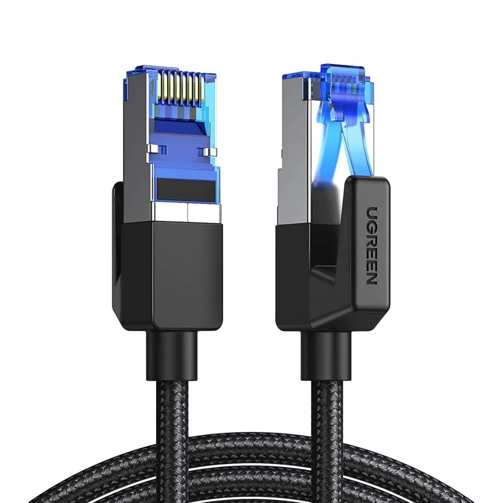 【新品】 UGREEN CAT8 LANケーブル 1m 40Gbps 超高速 丸型