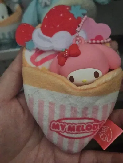 サンリオ マイメロディ クレープ フィギュア キーホルダー