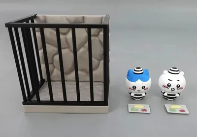 【中古】トレーディングフィギュア ちいかわ&ハチワレ 「ちいかわ なんか小さくてかわいいやつ GPSBOX PRISON FIGURE Collection」