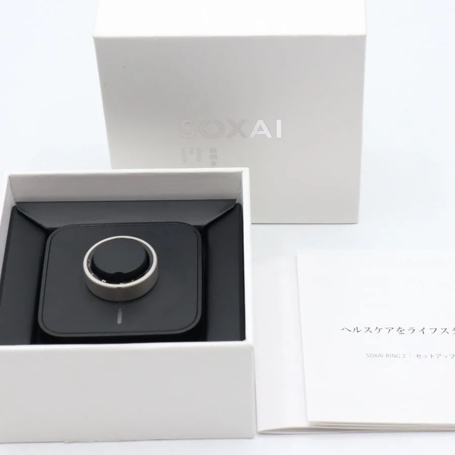【美品】SOXAI RING 2 マットシルバー 14号 SOXAIRING2MSL14 スマートリング ソクサイリング 本体