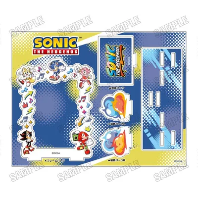【メディコス・エンタテインメント】「ソニック・ザ・ヘッジホッグ」描き起こしカードスタンド
