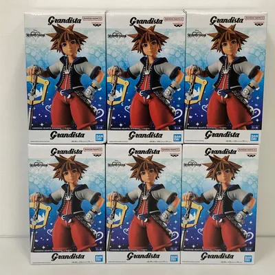 ▲120 KINGDOM HEARTS Grandista ソラ フィギュア 6個セット 未開封品 smtketc100038