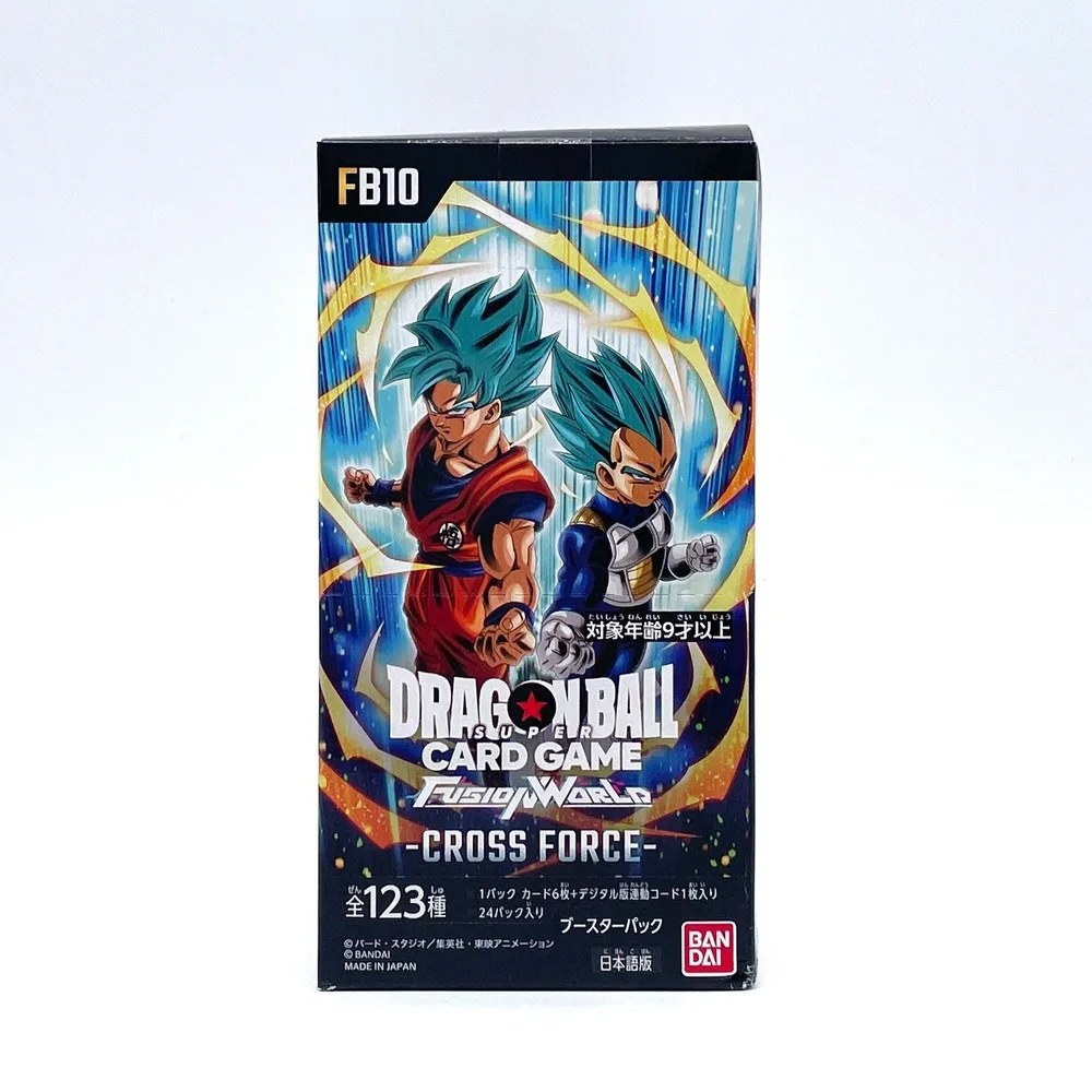 ボックス ドラゴンボールスーパーカードゲーム フュージョンワールド ブースターパック CROSS FORCE FB10 未開封 訳あり 角潰れ
