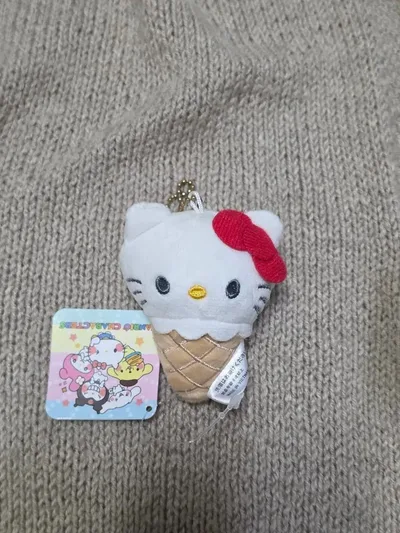 アイスクリーム ハローキティ ぬいぐるみ キーホルダー