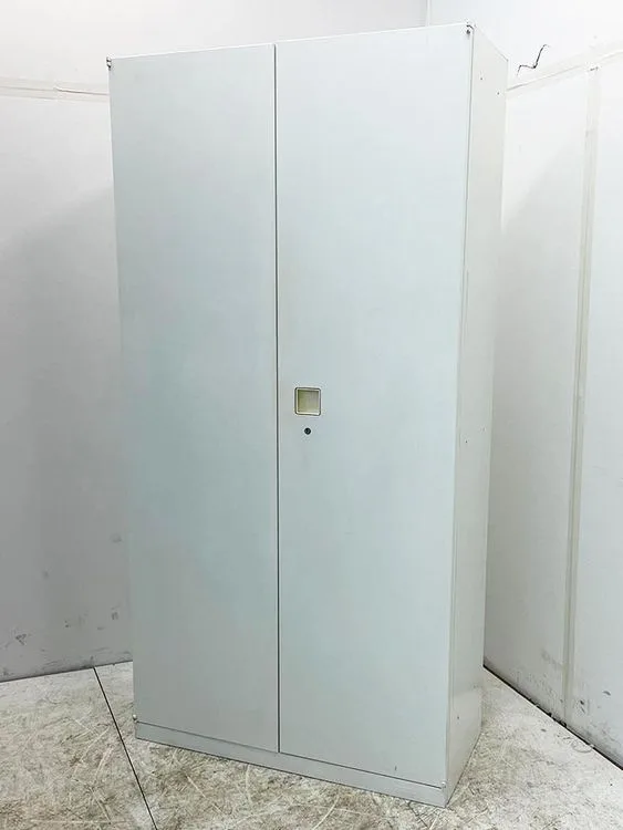 【中古品】オカムラ レクトラインシリーズ 両開き書庫 4H317YZA75 ホワイト