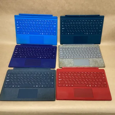 【色選択不可】 Microsoft 純正 Surface Pro Type Cover 1725 日本語キーボード タッチパッド搭載 Pro3 Pro4 Pro5 Pro6 Pro7対応 汚れ,破損小有り ※1台ごとの価格※