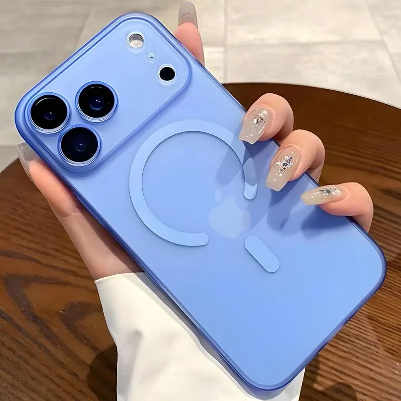 【新品】 YUZOR 「極薄」 iPhone 17 ケース 超薄型 マット Magsafe対応 いphone17 ケース レンズ全面保護 ストラップホール付き アイフォン アイホン CBMS-17-qianlan 0