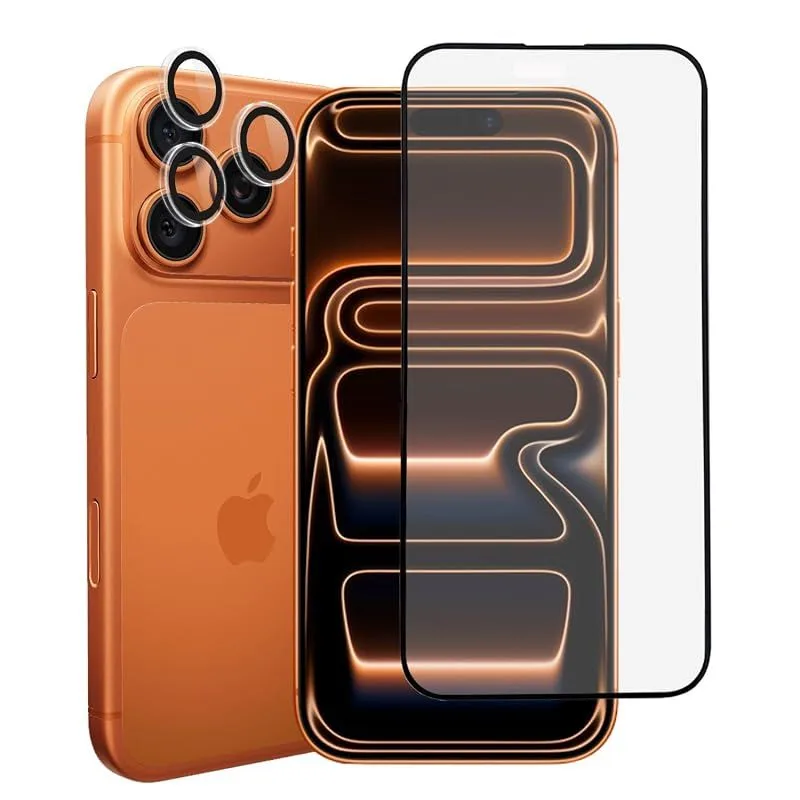 【新品】 JOOLIN アンチグレア iPhone 17 Pro 対応 ガラスフィルム+iPhone 17 Pro用カメラ保護 透明 反射防止 サラサラ タッチ感 指紋防止 ゲームフィルム 強化ガラス キズ防止 衝撃吸収 アイフォン17プロ(6.3インチ) 0