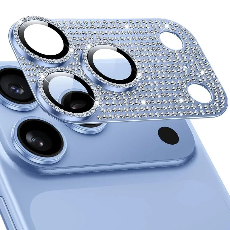 【新品】 カメラカバー iPhone 18 Pro用 カメラ保護 キラキラ いPhone 18 Pro 対応 レンズカバー 全面保護 9H強化ガラス アルミ合金 耐衝撃 キズ防止 高透過率 黒縁取り 露出オーバー防止 防滴 防塵 貼り付け簡単 自動吸着 気 0