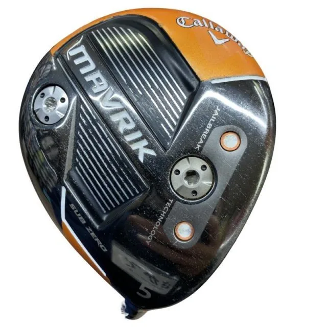 【中古】 キャロウェイ MAVRIK SUBZERO 5W フェアウェイウッド FW 純正特注シャフト (フレックスX) メンズ 男性用 右利き 右用 Cランク ゴルフクラブ