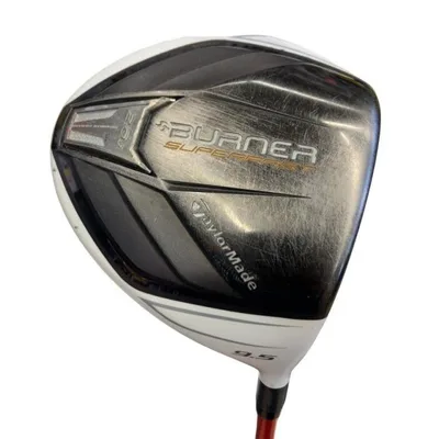 【中古】 テーラーメイド BURNER SUPER FAST 2.0J(シルバー) 9.5° ドライバー DR Tour AD DJ-6 (フレックスS) メンズ 男性用 右利き 右用 Cランク ゴルフクラブ