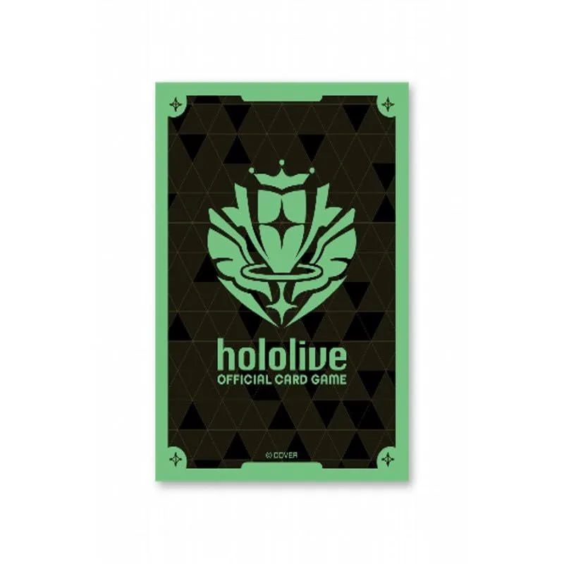 【新品】 hololive OFFICIAL CARD GAME オフィシャルホロカスリーブ Vol.24 『ブランドロゴ(Green)』 1