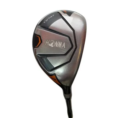 【中古】 本間ゴルフ TOUR WORLD TW747 22° ユーティリティ UT 純正特注シャフト (フレックスS) メンズ 男性用 右利き 右用 Cランク ゴルフクラブ