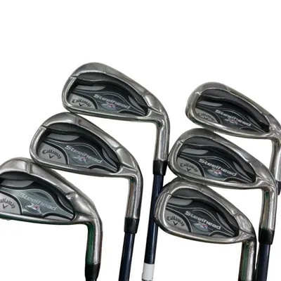 【中古】 キャロウェイ STEELHEAD XR 6S アイアンセット IR XR(STEELHEAD) (フレックスR) メンズ 男性用 右利き 右用 Cランク ゴルフクラブ