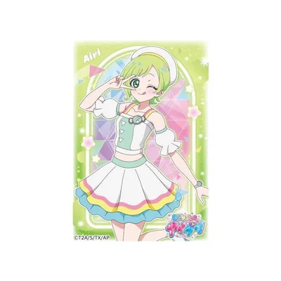 【新品】 エンスカイ(ENSKY) ひみつのアイプリ キャラクタースリーブミニ ENS-06 三ツ葉アイリ パック 1