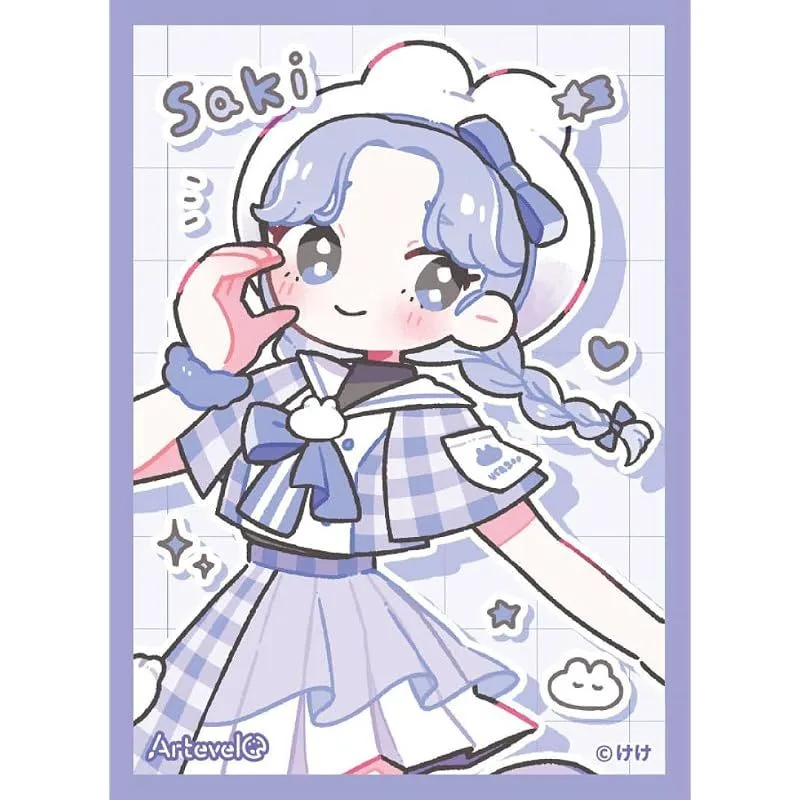 【新品】 Arteveloカードスリーブ けけ 「うさcoちゃんズ さき」(art-029) 1