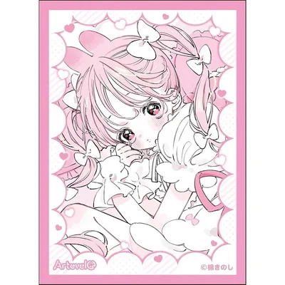 【新品】 Arteveloカードスリーブ 棉きのし 「フリルうさぎちゃん」(art-032) 1