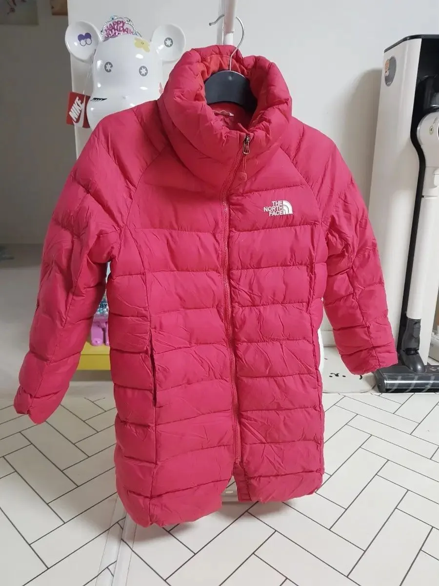 130)THE NORTH FACE kids(ザノースフェイスキッズ) ダウンジャケット ロング丈