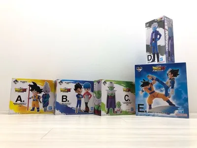 未開封 一番くじドラゴンボールDAIMA A, B, C, D, E賞 5種セット【F7899-007】083