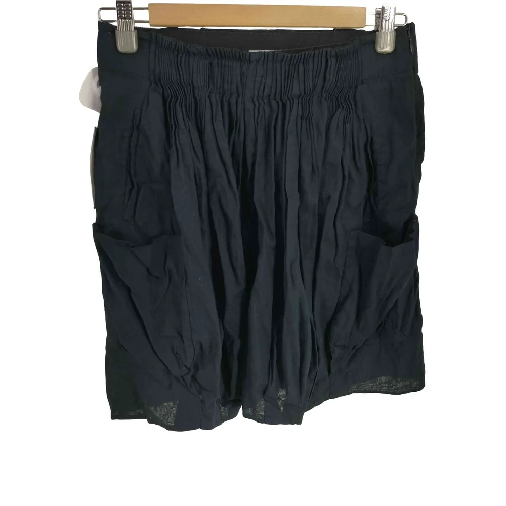 プラダ PRADA 00s コットン ギャザー ショートパンツ レディース 38 S