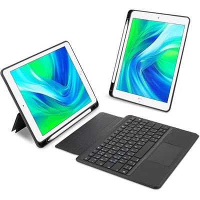 【新品】 iPadキーボード付きケース 第7/8/9世代10.2インチ Air3/Pro 10.5インチ対応 日本語配列 着脱式 0