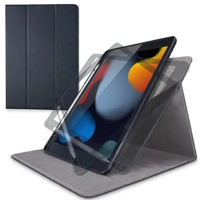 【新品】 エレコム iPad 10.2 第9/8/7世代 (2021/2020/2019年) ケース オートスリープ対応 360度回転 Pencil収納 ブラック TB-A19RSA360BK 0