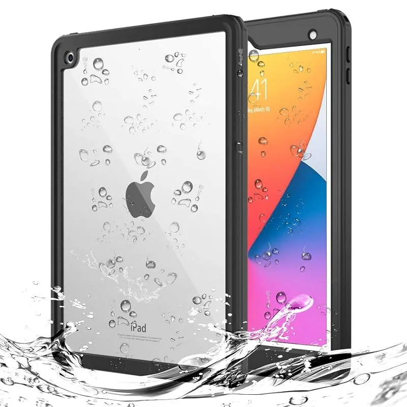 【新品】 iPad 10.2 ケース 2021/2020/2019 Dadanism 第9世代/第8世代/第7世代 Apple iPad 10.2インチ 2021/2020/2019モデル 防水ケース 防水レベルIP68 密封 全面保護 耐衝撃 首掛け式 0