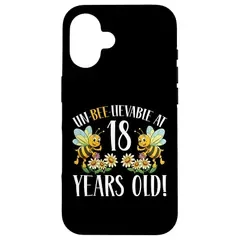 【新品】 18歳の誕生日 蜂 18歳 蜂好き スマホケース iPhone 16 用