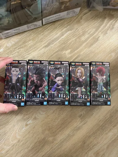 HUNTER×HUNTER ワールドコレクタブル フィギュア 幻影旅団 クロロ フィギュア グッズ ヒソカ