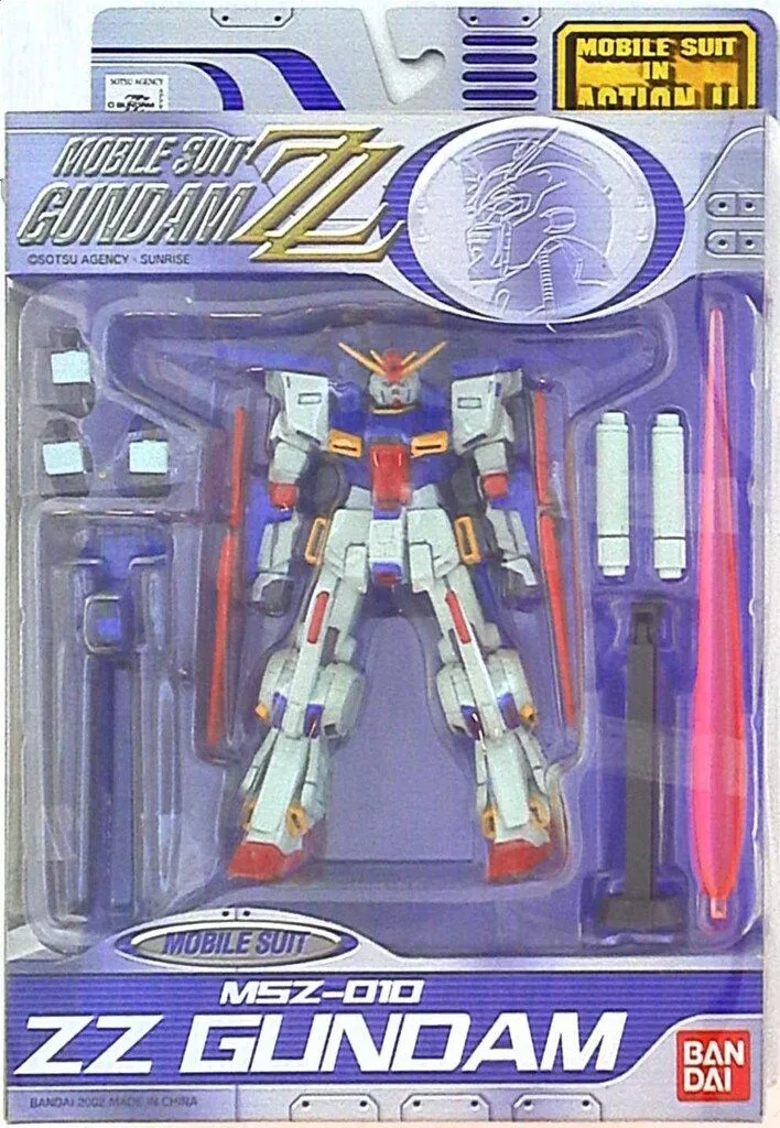バンダイ MS in ACTION!!/MIA MSZ-010 ダブルゼータガンダム