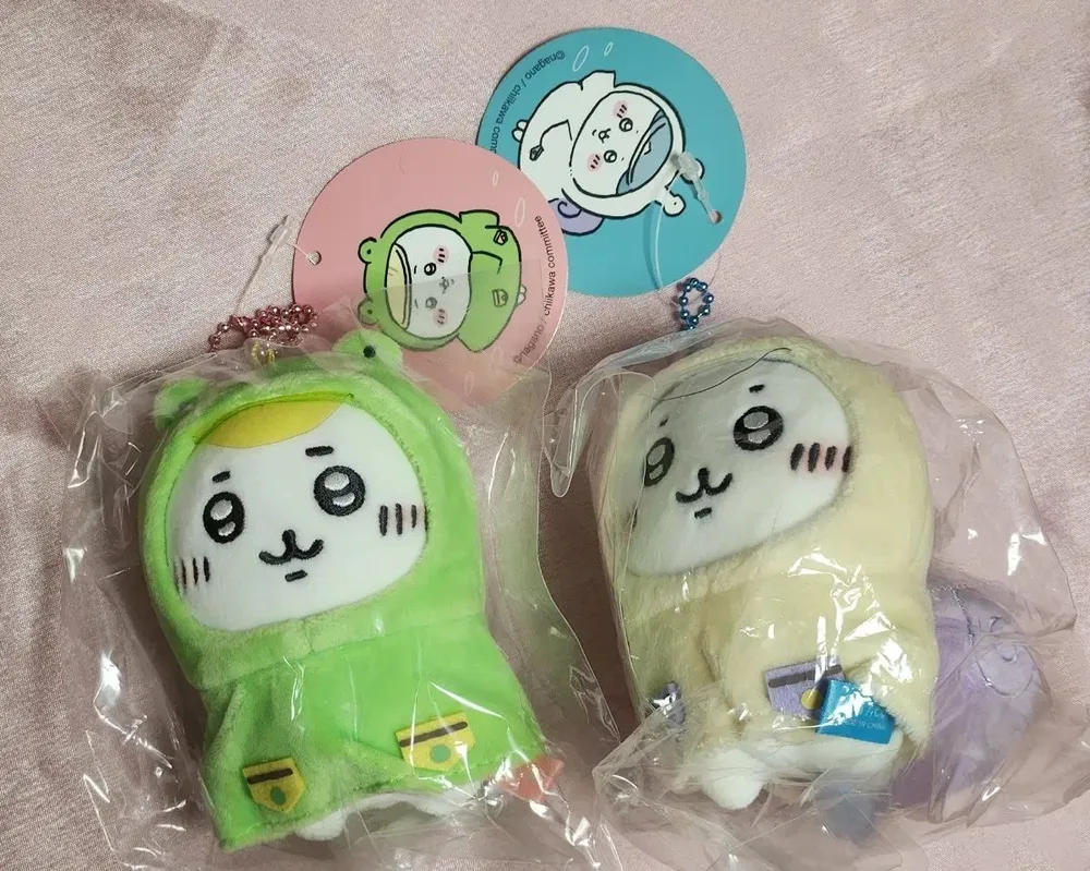 ちいかわ レインコート マスコット ちいかわ ハチワレ 2種セット