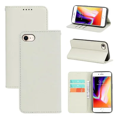 適用 iPhone SE (第2世代/第3世代) ケース 手帳型 iphone8 用 iphone7 用 手帳型 ケース (ホワイト) 0