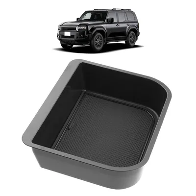 ruiya 新型 トヨタ ランクル250 ランドクルーザー250 専用 コンソールボックス クールボックス対応 ランクル250 センターコンソール コンソール 収納 ボックス ランクル250 アクセサリー 収納 パーツ 車内収納 インテリア トレイ 小物入 0