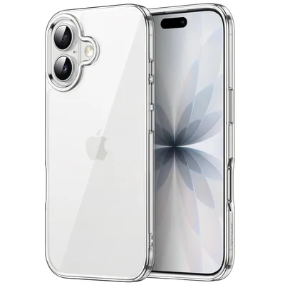 JETech iPhone 17用 ケース 黄ばみ防止 (クリア)